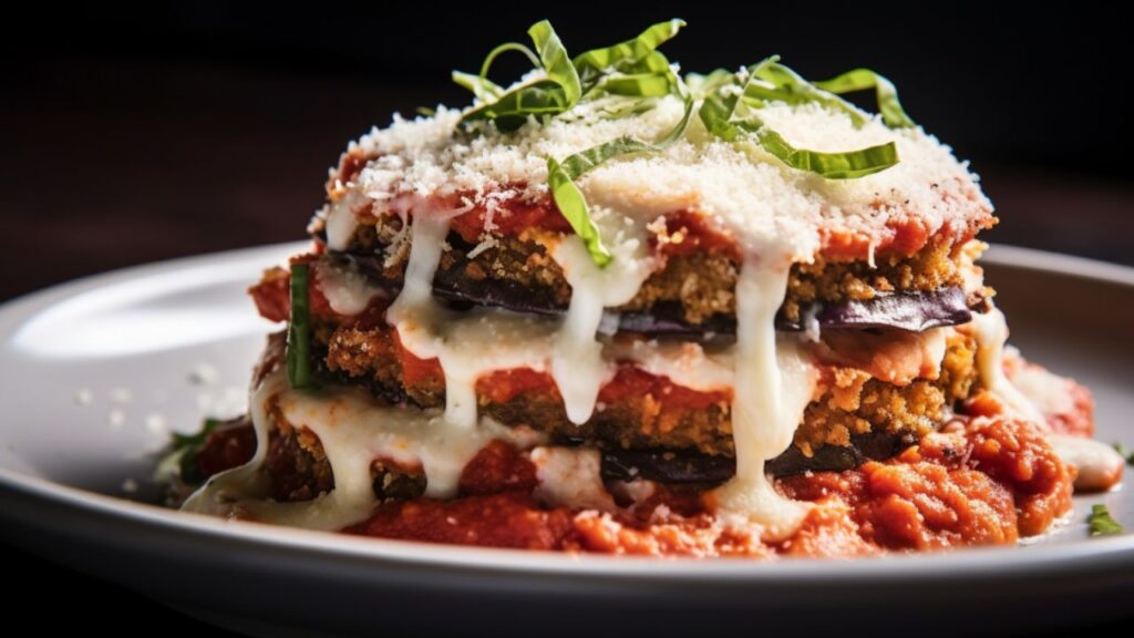Love's Melody Eggplant Parmesan for Two