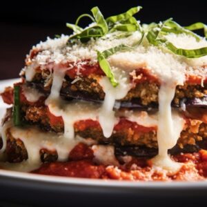 Love's Melody Eggplant Parmesan for Two