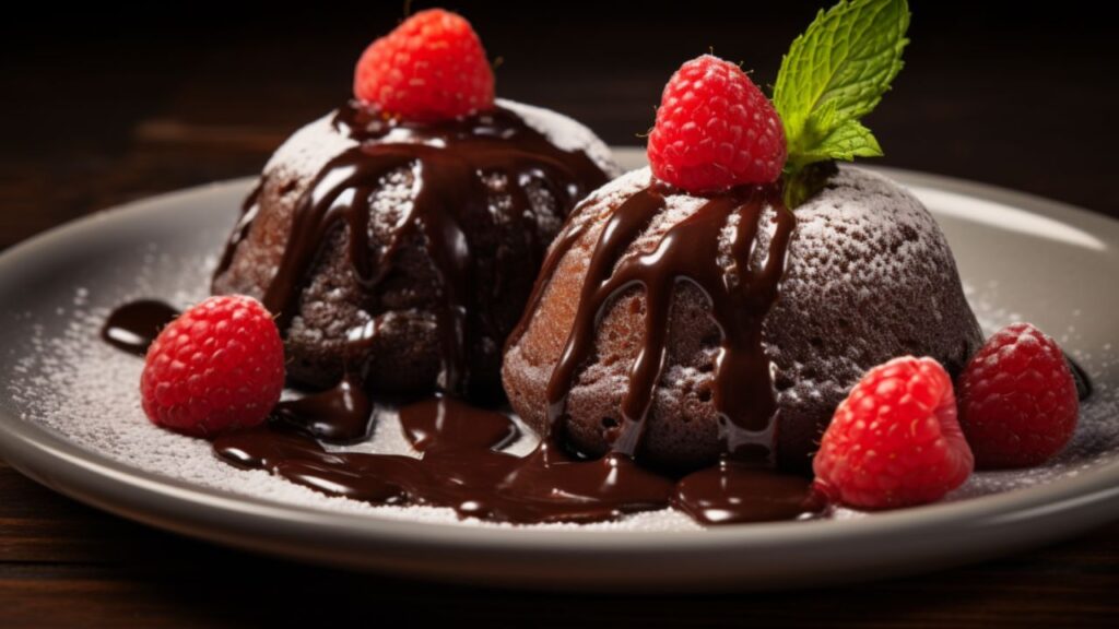 Mini Chocolate Lava Cakes for Two A Decadent Expression of Love
