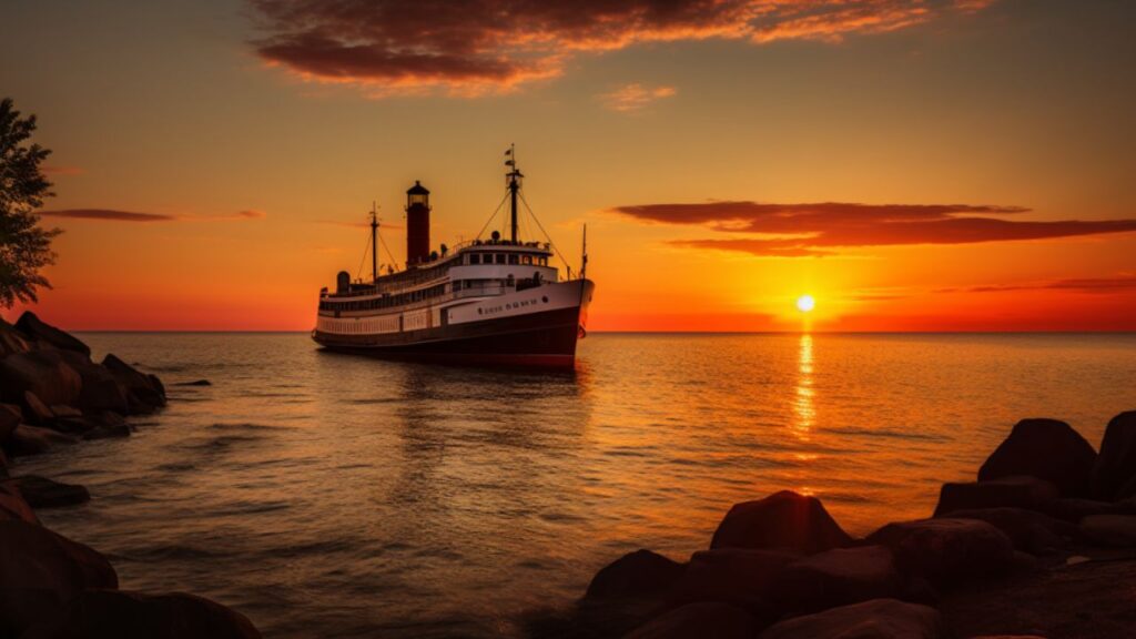 A Sunset Cruise on Lake Superior