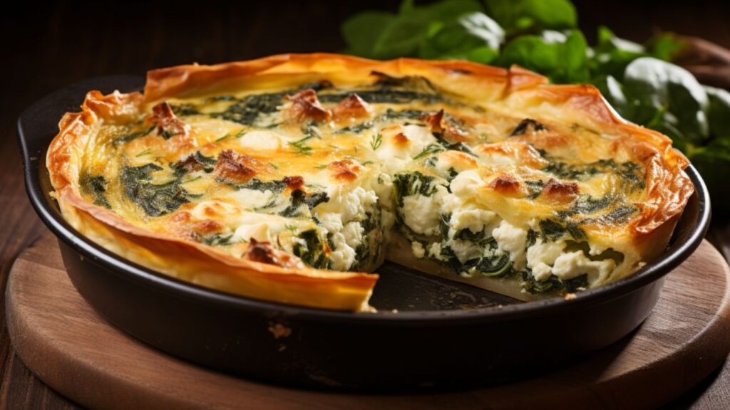 Fall in Love with Our Vegetarian Spinach and Feta Quiche for Two