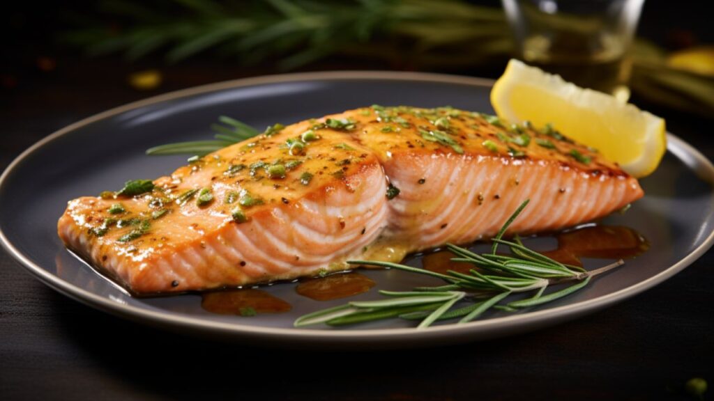Grilled Salmon with Honey Mustard Glaze for Two The Ultimate Date Night Classic