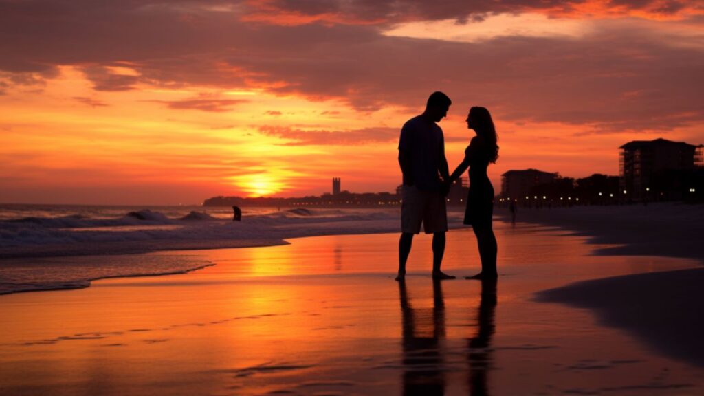 Beachfront Couples’ Massage Bliss Amidst the Waves