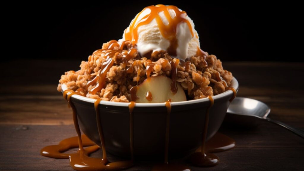 Caramel Apple Crumble for Two A Date Night Dessert Fantasy