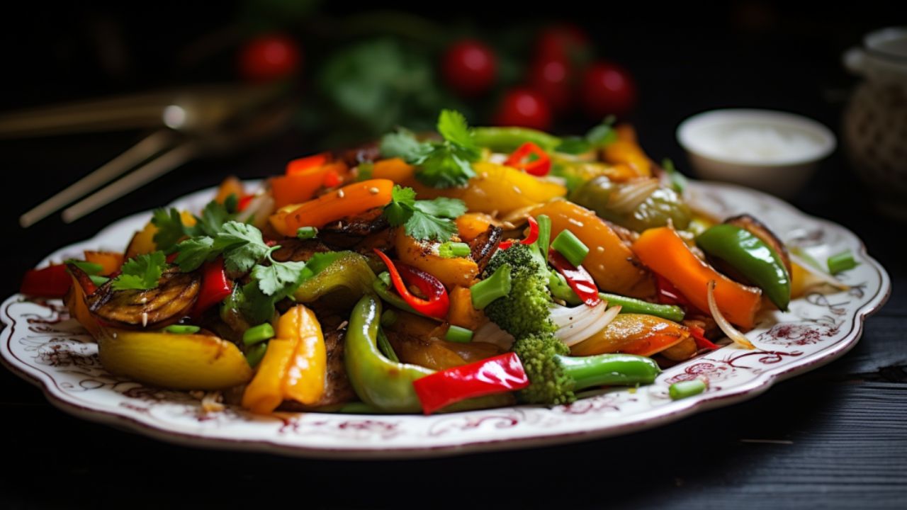 Romantic Veggie Stir-Fry for Two: Healthy Date Night Delight