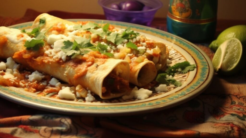Journey to the Heart of Mexico with Authentic Chicken Enchiladas for Two