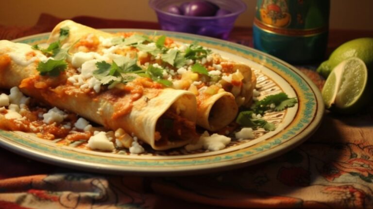 Journey to the Heart of Mexico with Authentic Chicken Enchiladas for Two