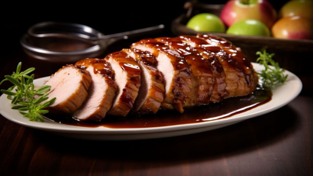 Pork Tenderloin with Apple Cider Glaze for Two A Date Night Delight