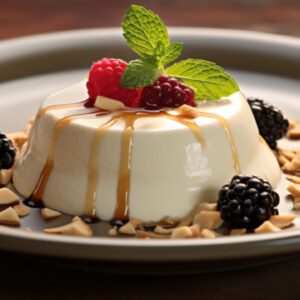 Vanilla Bean and Almond Panna Cotta for Two A Romantic Dessert Odyssey