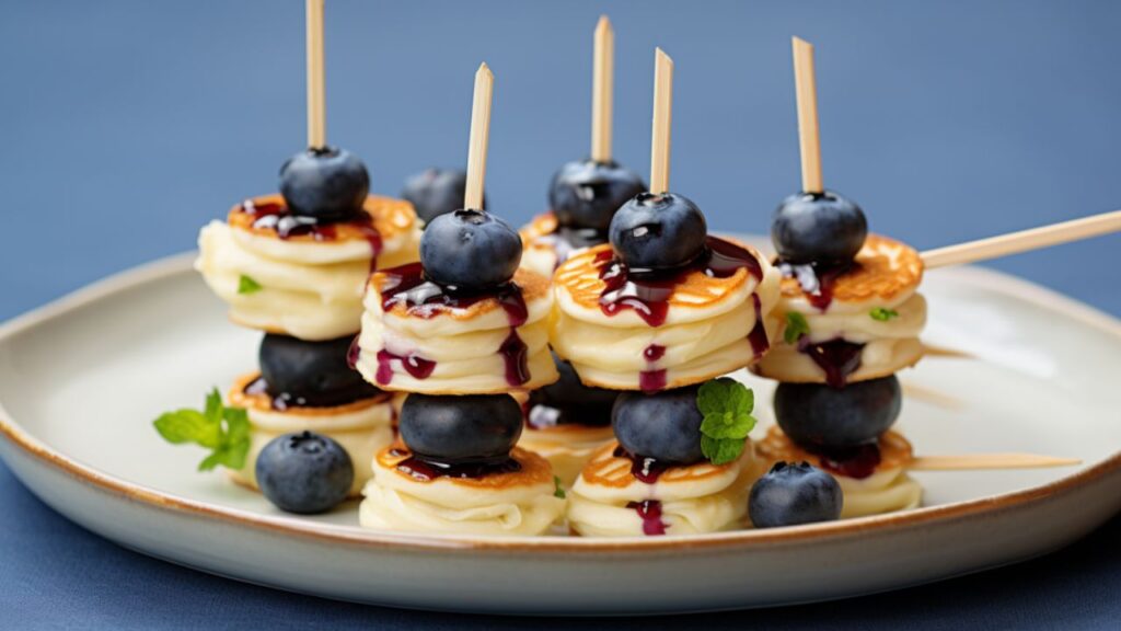 Whisk Up Romance with Blueberry Pancake Skewers for Two