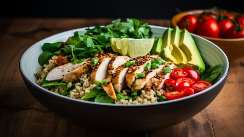 Lean and Green Spinach and Chicken Quinoa Bowl – A Nutritious Twist on Your Dinner Routine