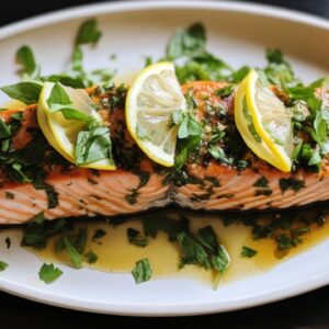 Quick Lemon Garlic Salmon A Zesty Duo's Dinner Delight