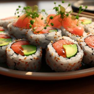 Romantic Japanese Experience: Homemade Sushi Rolls for Two