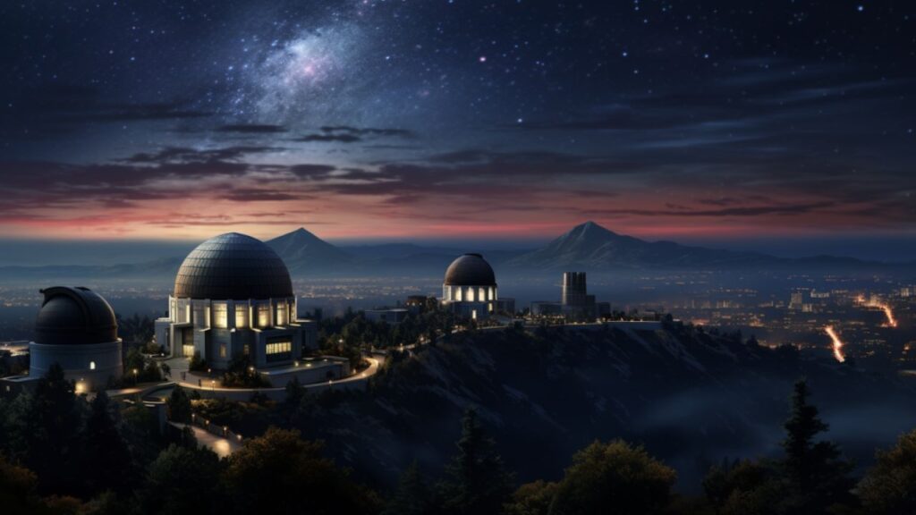 Stargazing at Griffith Observatory