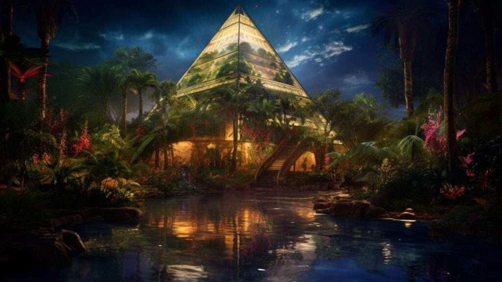 Moody Gardens Rainforest Pyramid