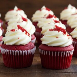 Red Velvet Cupcakes for Two The Ultimate Romantic Dessert