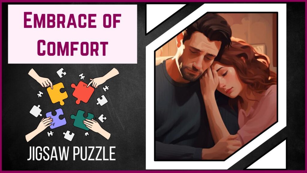 Embrace of Comfort The Couple's Hug Puzzle