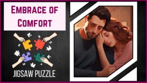 Embrace of Comfort The Couple's Hug Puzzle