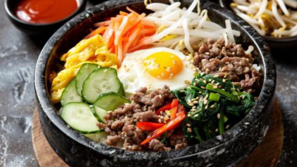 Romantic Korean Night Bibimbap for Two A Symphony of Love and Flavor