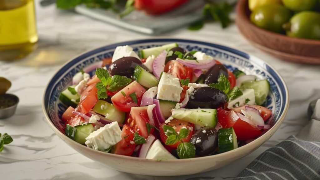 The Ultimate 10-Minute Greek Salad for Two A Quick and Healthy Delight