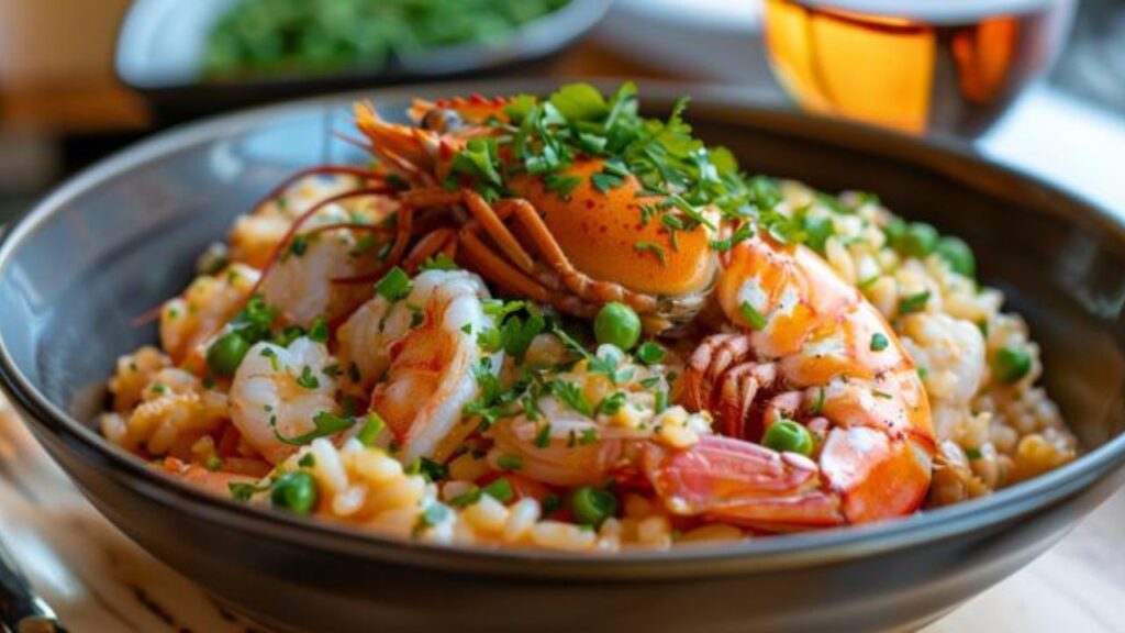 A Romantic Culinary Journey Shrimp and Lobster Risotto for Two