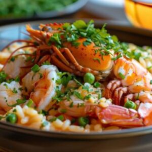 A Romantic Culinary Journey Shrimp and Lobster Risotto for Two