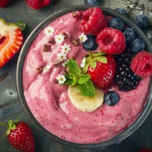 Berry Delicious Smoothie Bowl for Two A Nutritious Start to Your Day