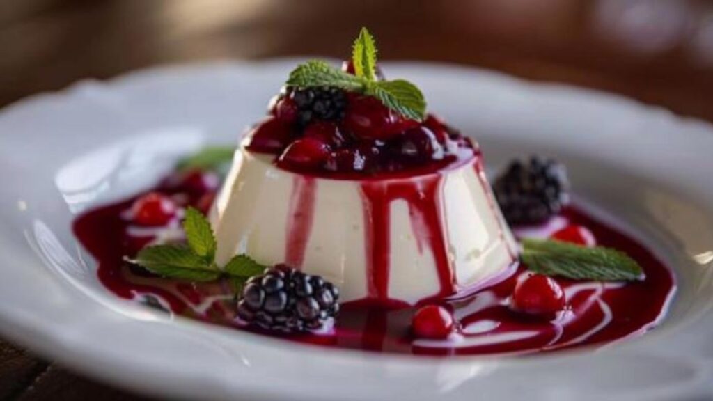 Panna Cotta with Berry Compote for Two Elevate Your Date Night Dessert