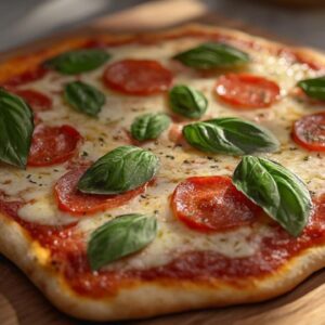 15-Minute Margherita Flatbread Pizza for Two A Quick and Delicious Delight