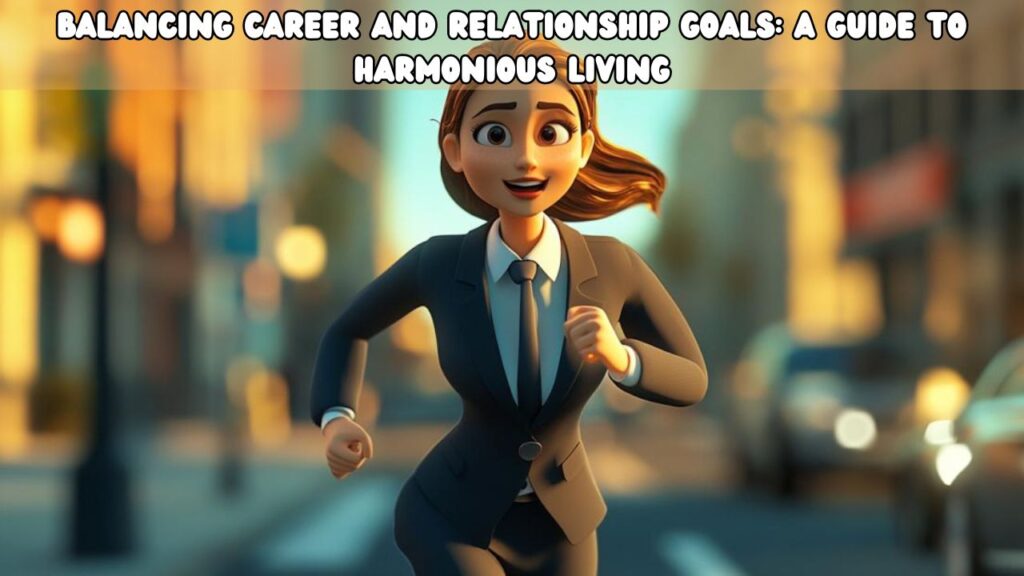 Balancing Career and Relationship Goals A Guide to Harmonious Living